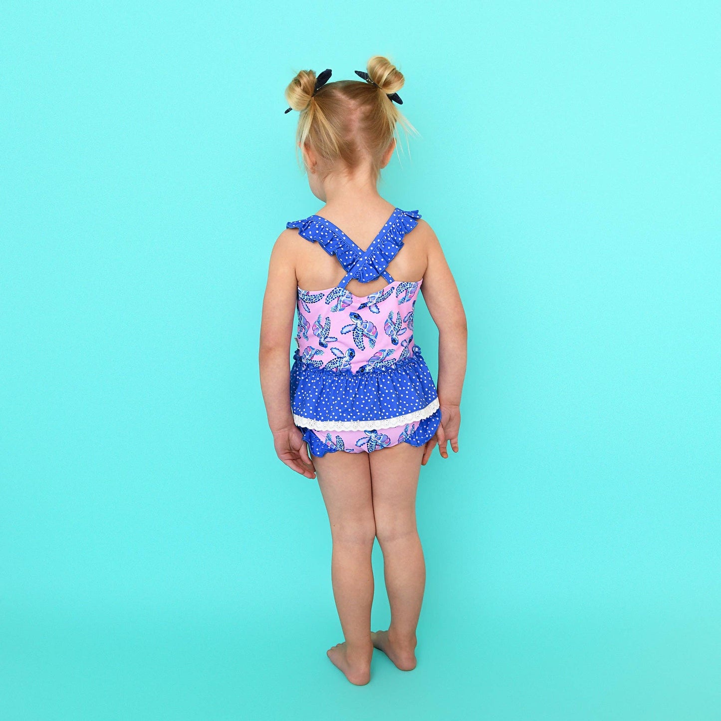 Waverly RUFFLE TANK SWIM SET