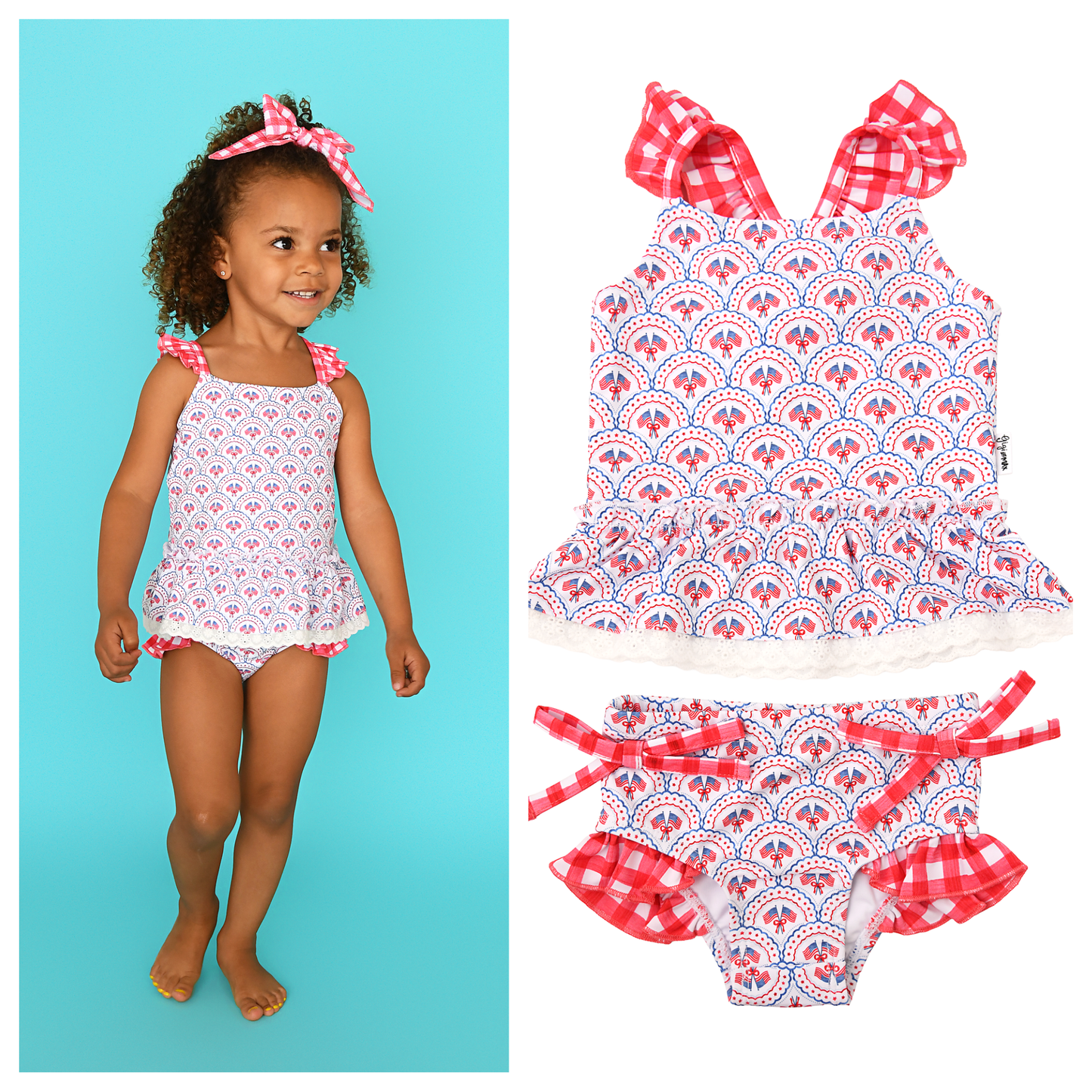 Remy RUFFLE TANK SWIM SET