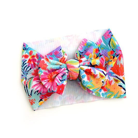 Megan Floral HEADWRAP