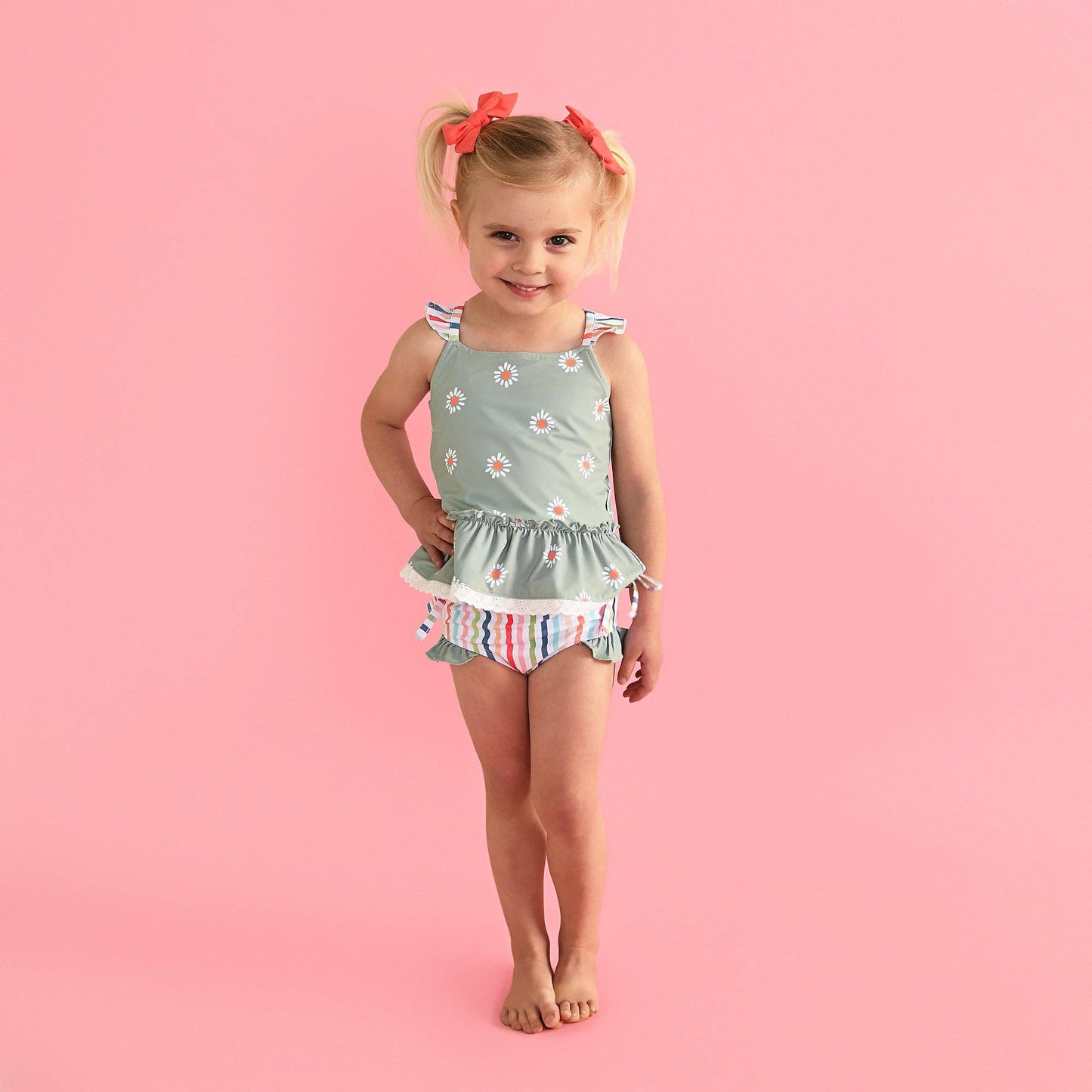 Rae RUFFLE TANK SWIM SET