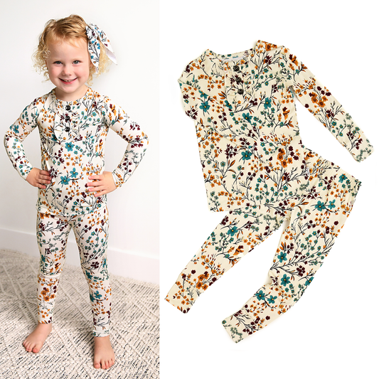 Maren Floral RUFFLE TWO PIECE