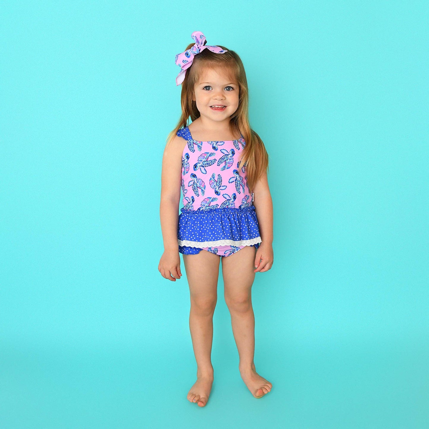 Waverly RUFFLE TANK SWIM SET