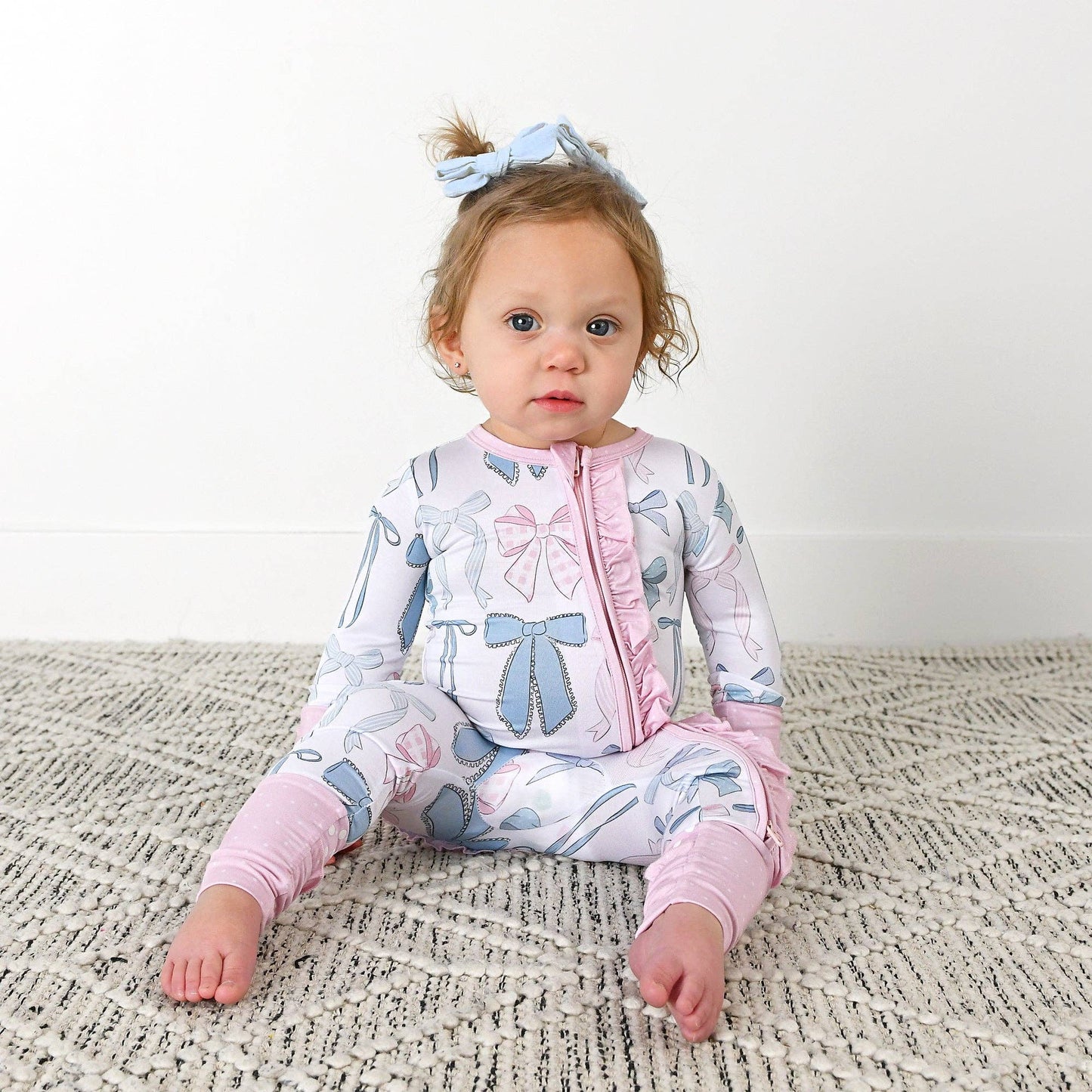 Samantha Bows RUFFLE ZIP