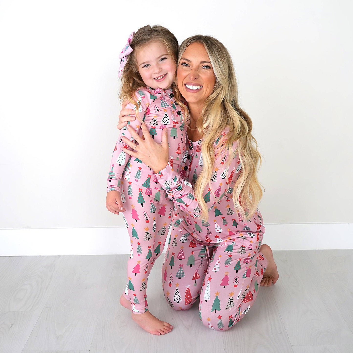 Noelle Pink Trees Mom 2 Piece