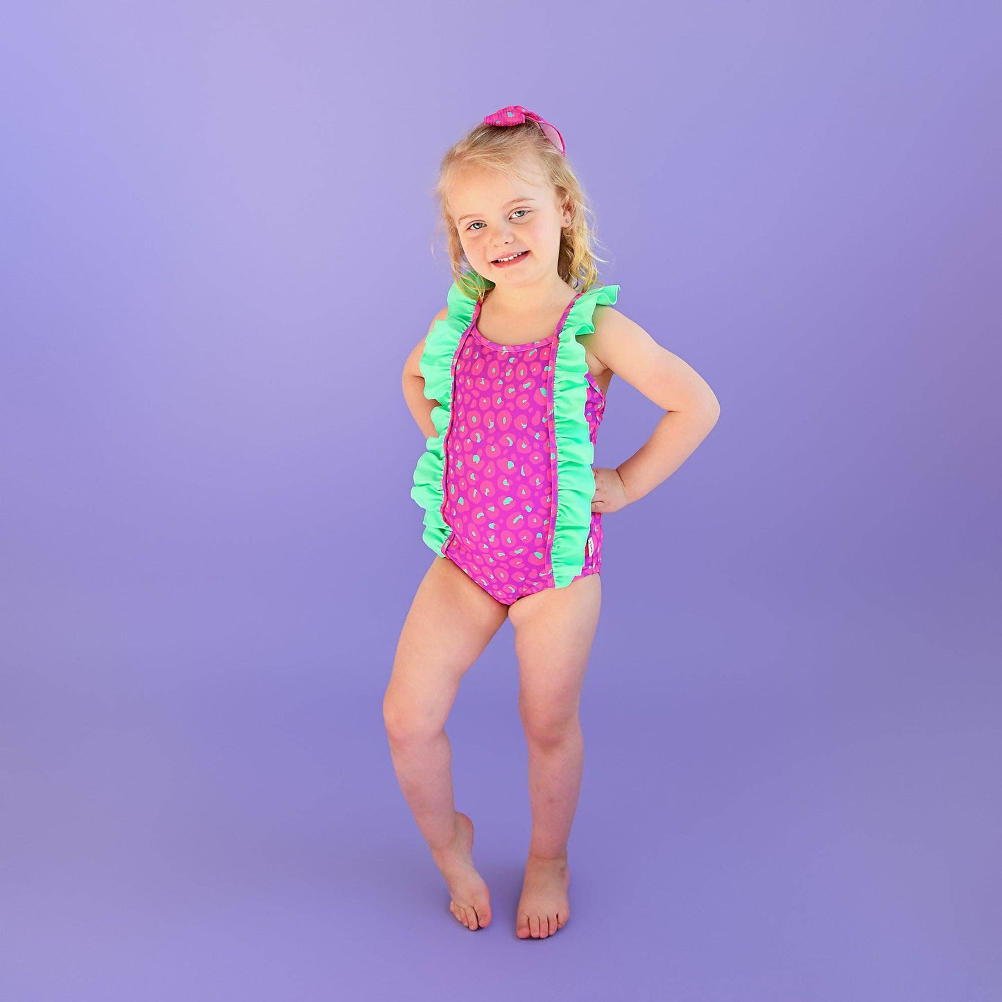 Tara Leopard TANK ONE PIECE SWIMSUIT