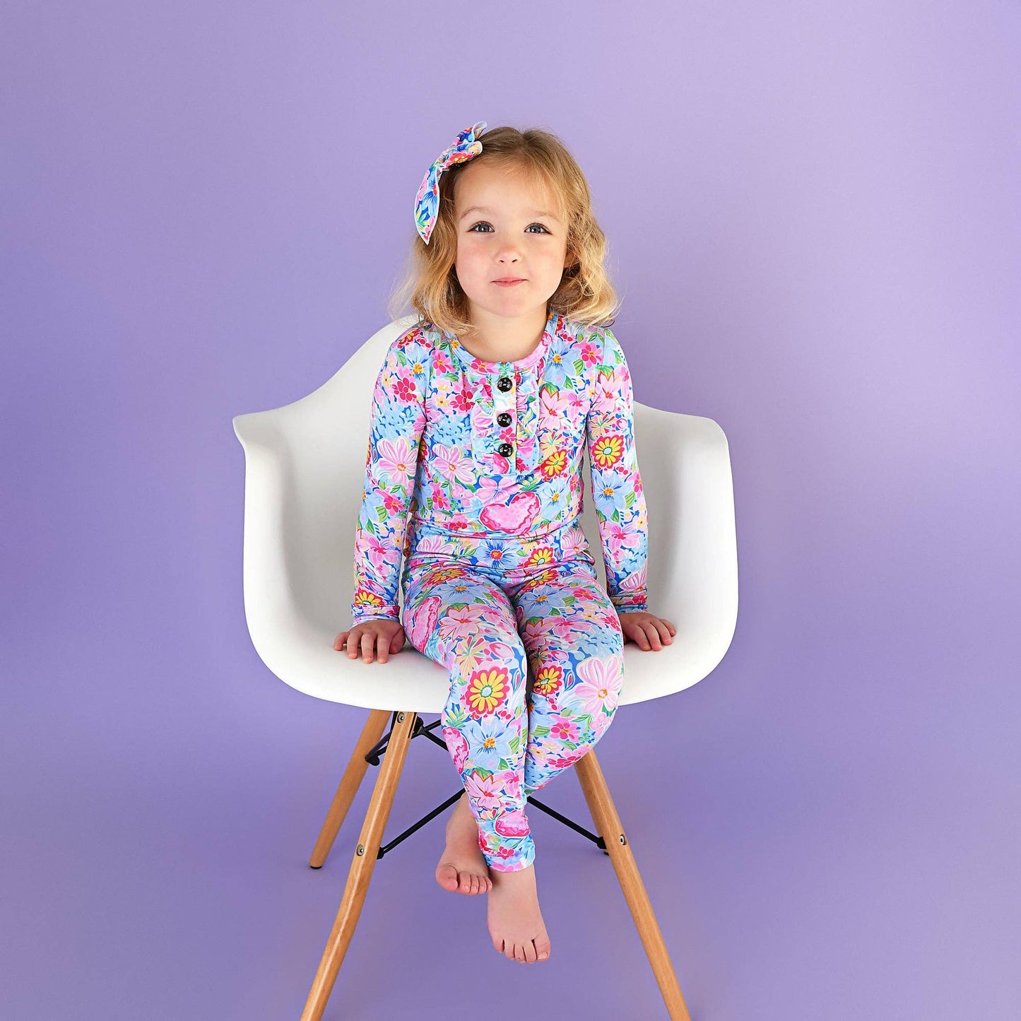 Pippa Floral Ruffle Two Piece