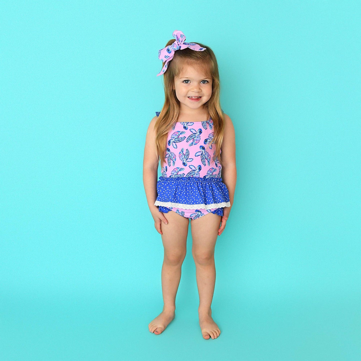 Waverly RUFFLE TANK SWIM SET
