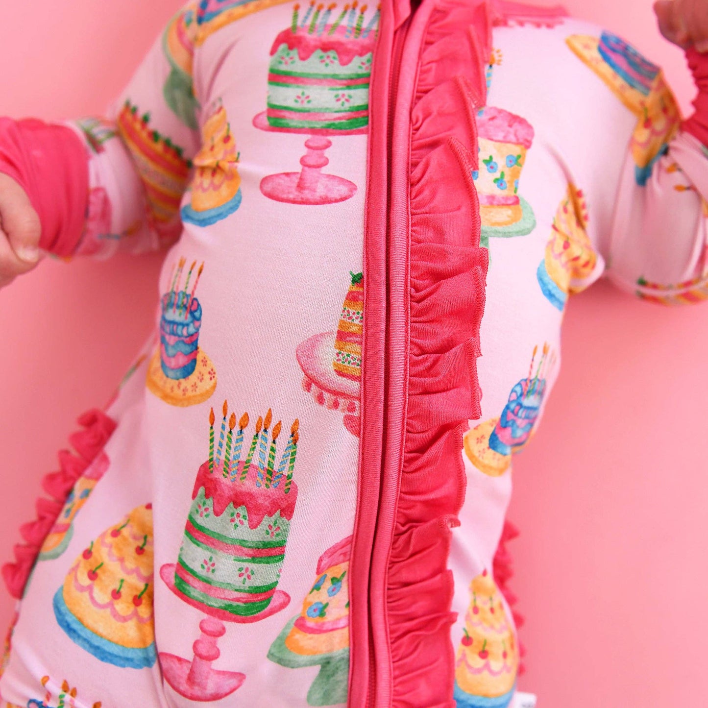 Birthday RUFFLE ZIP