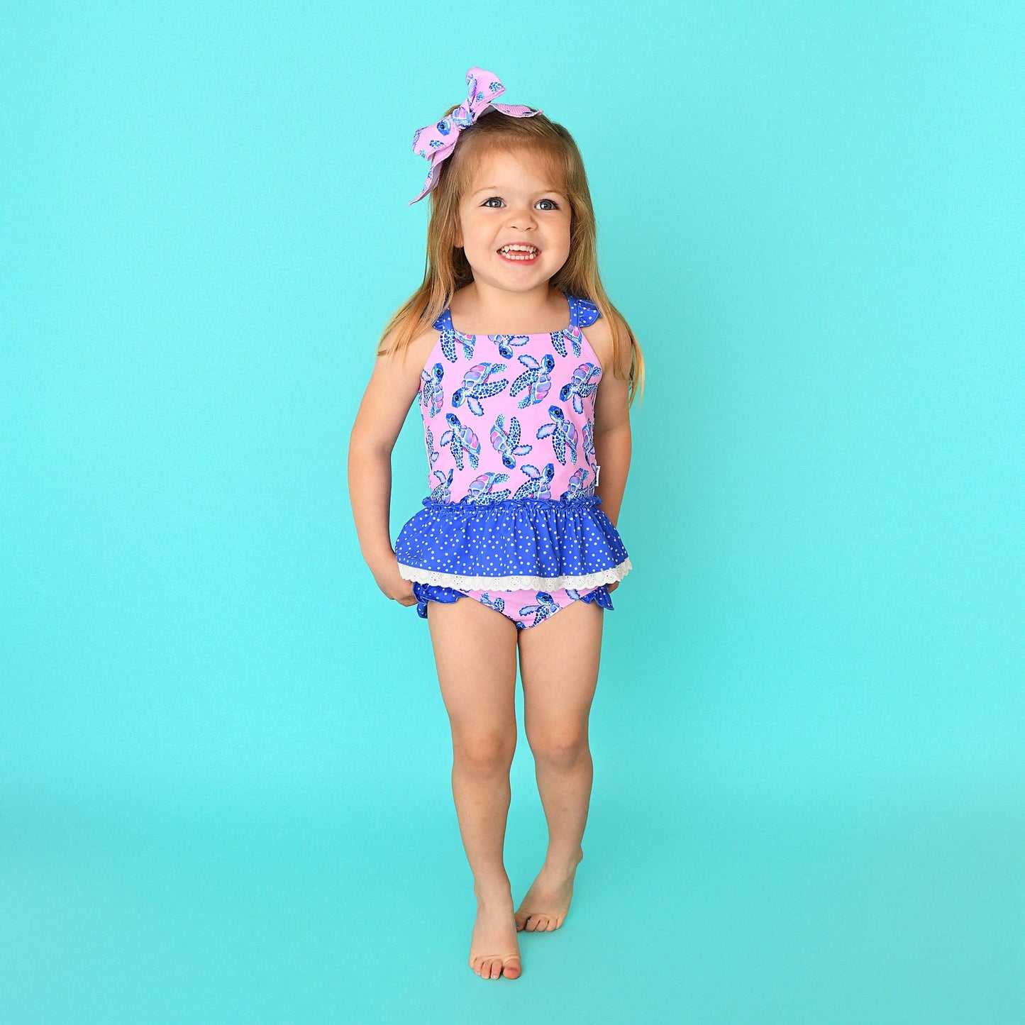 Waverly RUFFLE TANK SWIM SET