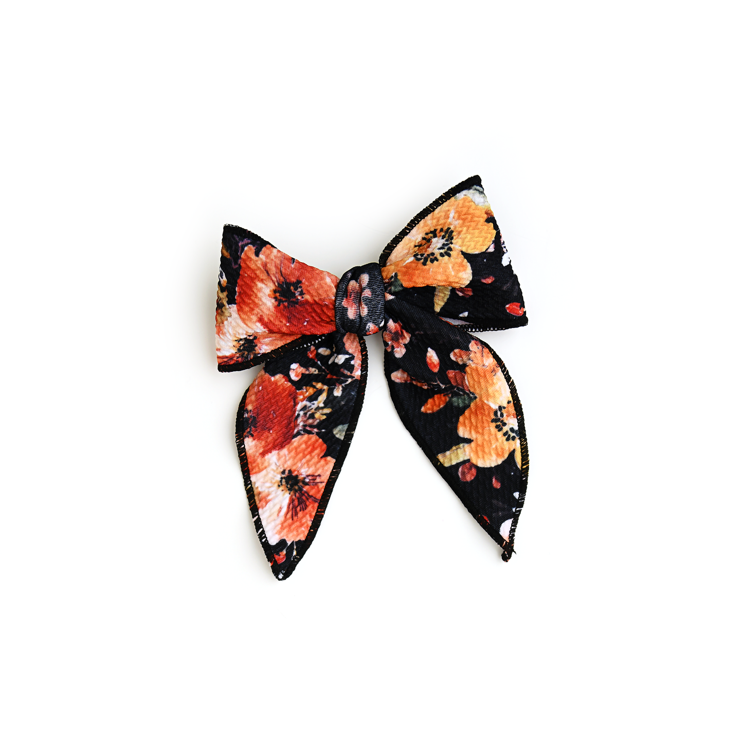 Renee Floral CLIP BOW