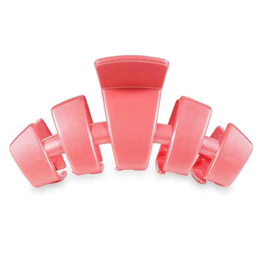 Teleties Classic Hair Clip Calming Coral