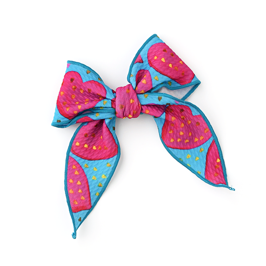 Alaina Heart Clip Bow