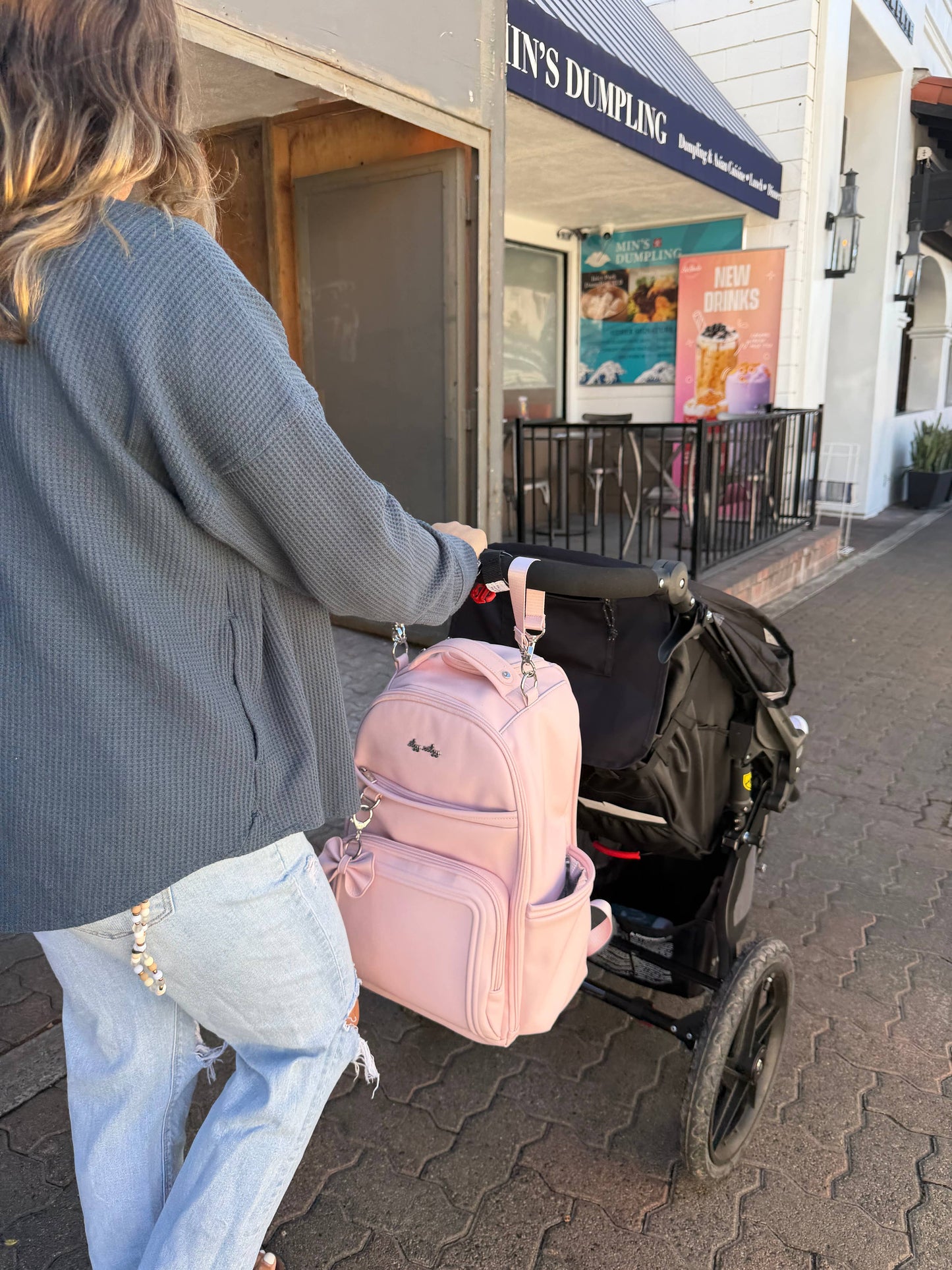 Ribbons & Roses Boss Plus™ Backpack Diaper Bag