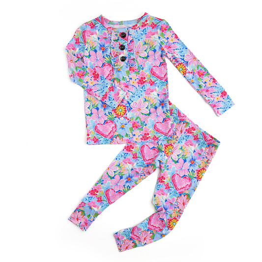 Pippa Floral Ruffle Two Piece