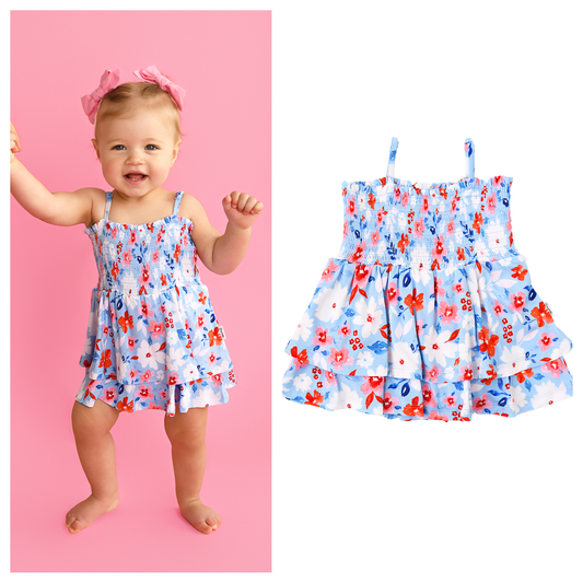 Betsy SMOCKED TIERED TUTU