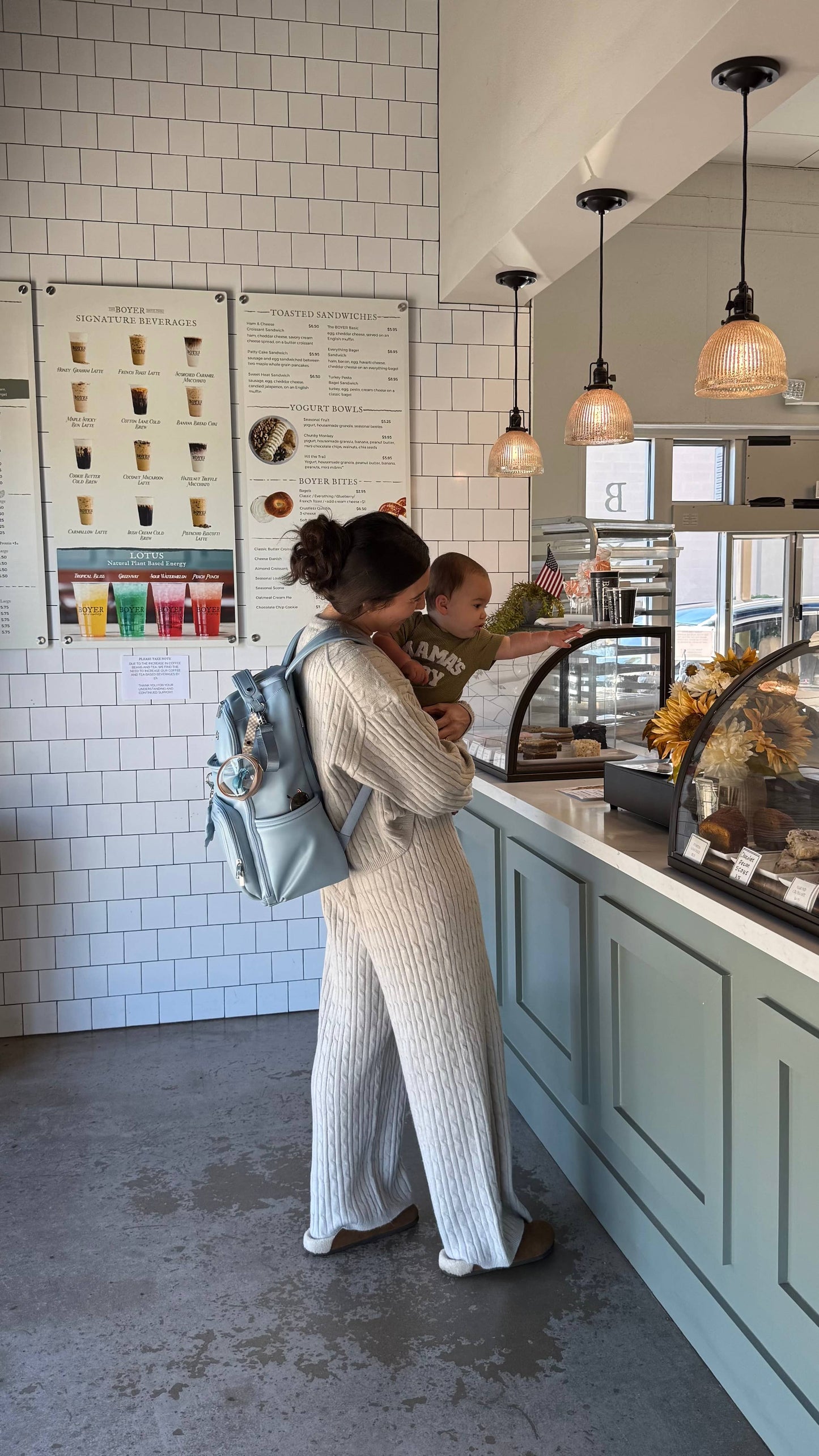 Teddy Blue Boss Plus™ Backpack Diaper Bag