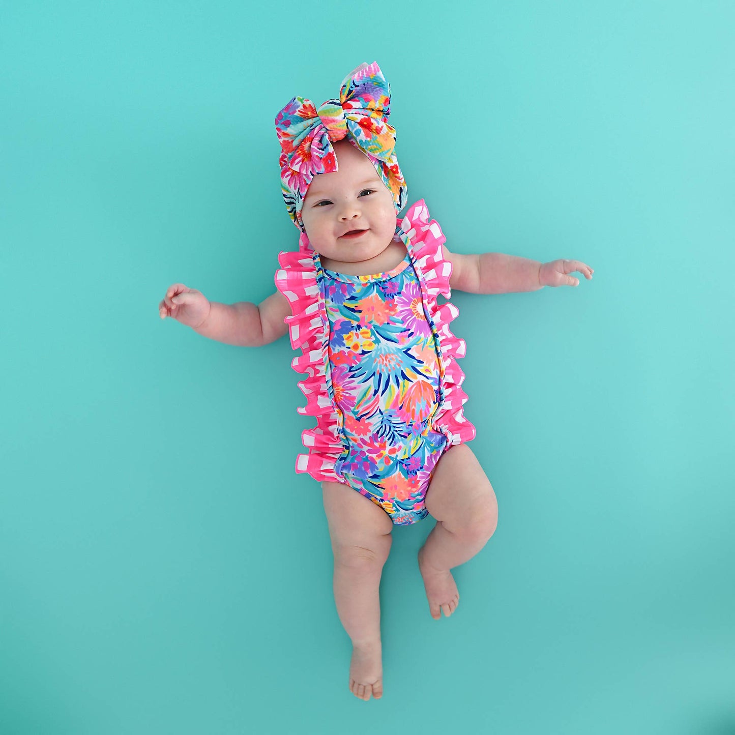 Megan Floral HEADWRAP