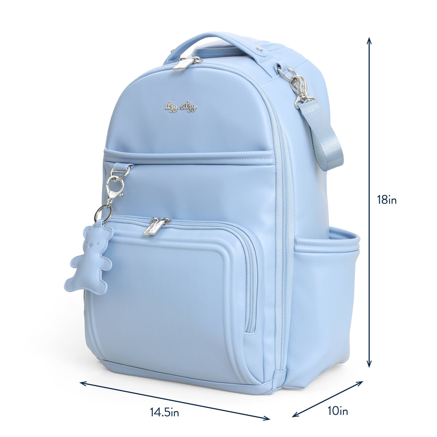 Teddy Blue Boss Plus™ Backpack Diaper Bag
