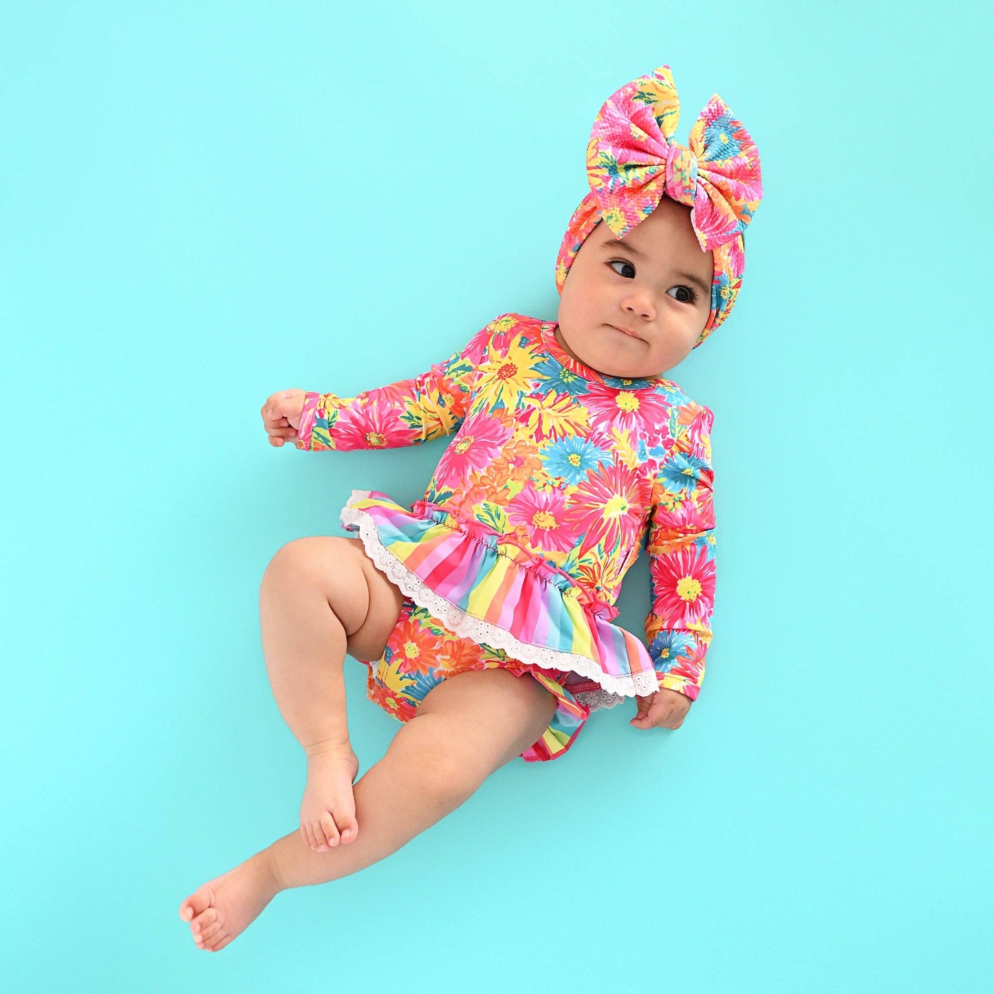 Molly RASH GUARD TWO PIECE SWIM SET