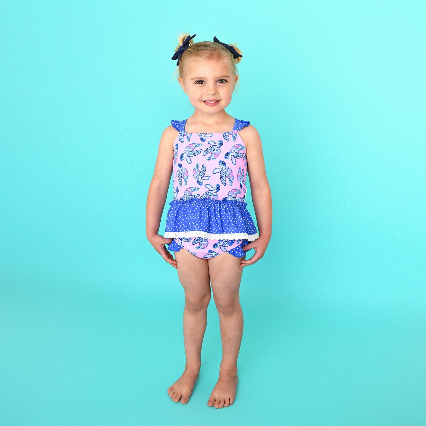 Waverly RUFFLE TANK SWIM SET
