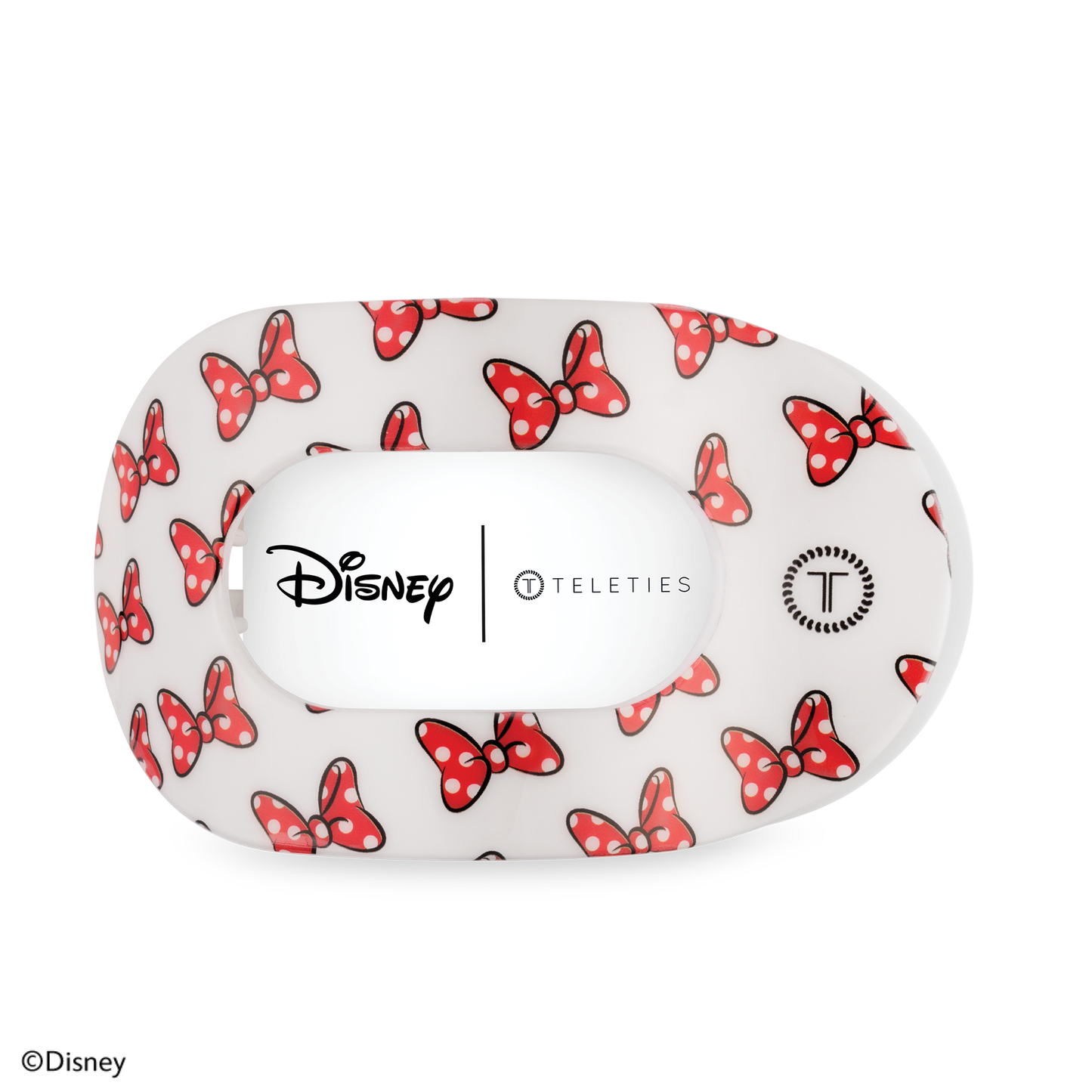 Flat Round Hair Clip | Minnie Mouse Loves Her Bows!