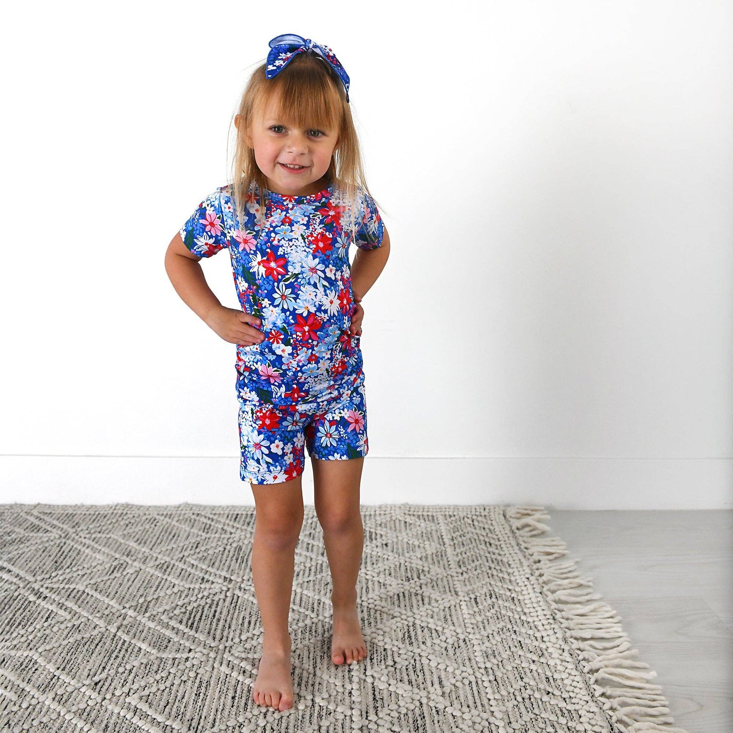 Presley Floral Two Piece Shorts