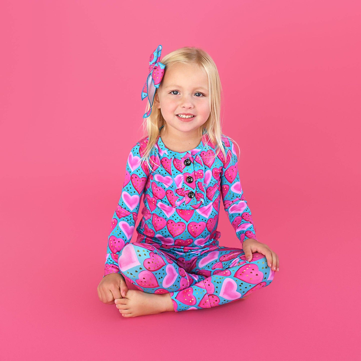 Alaina Heart Clip Bow
