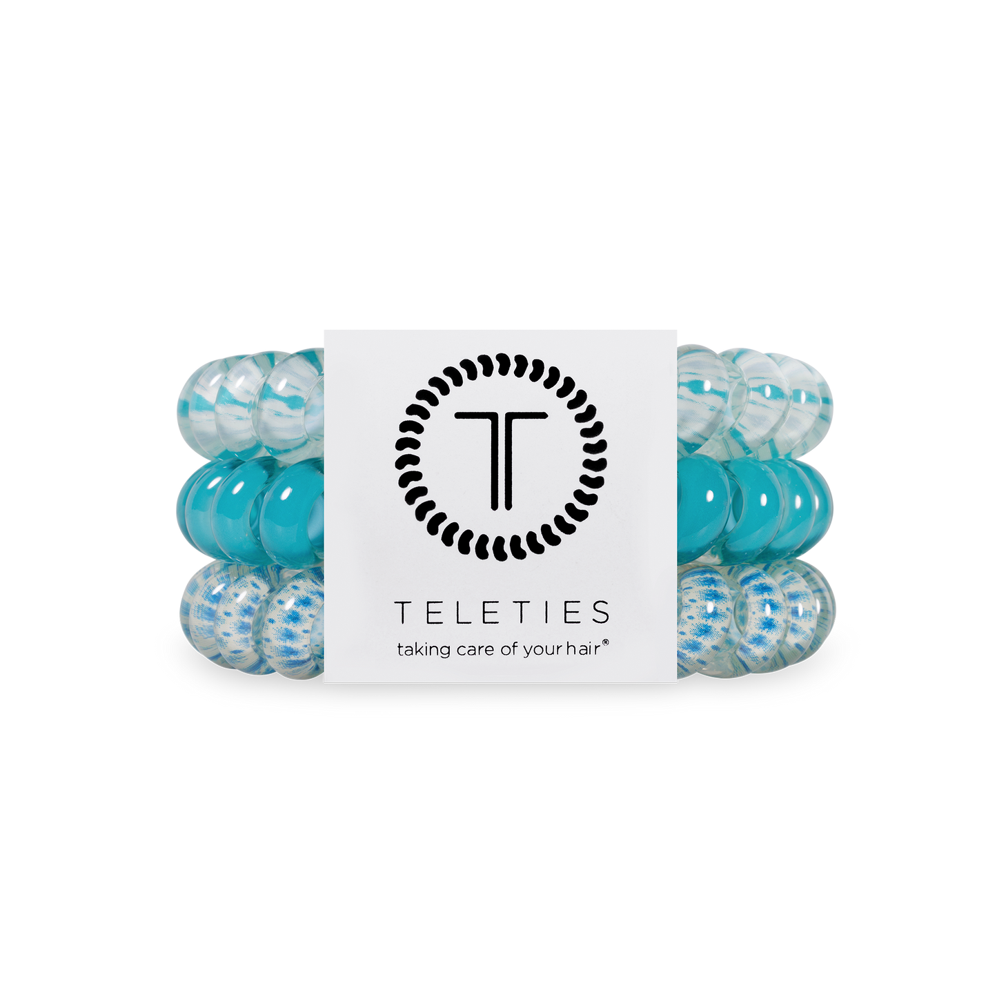 Teleties Spiral Hair Coils in Soft Surf