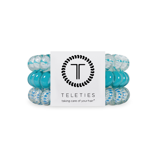 Teleties Spiral Hair Coils in Soft Surf