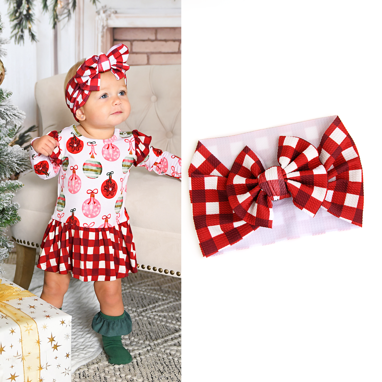 Emery Plaid HEADWRAP