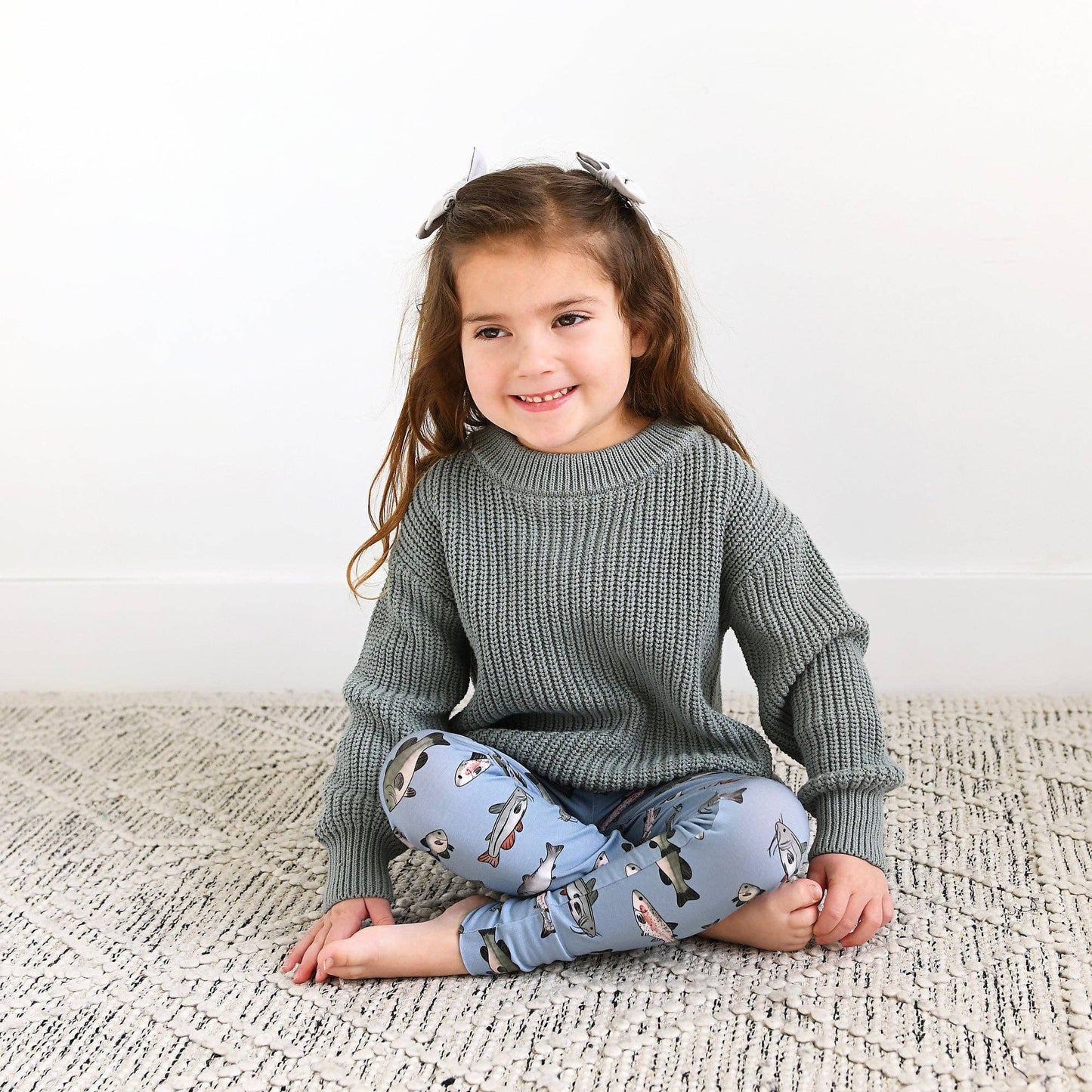 Wade TWO PIECE Fish Bamboo Lounge Set Kids Clothing