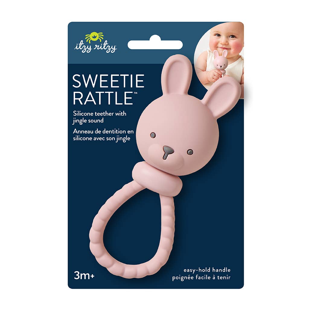 *NEW* Pink Bunny Sweetie Rattle™