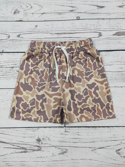 Boys Camouflage Shorts