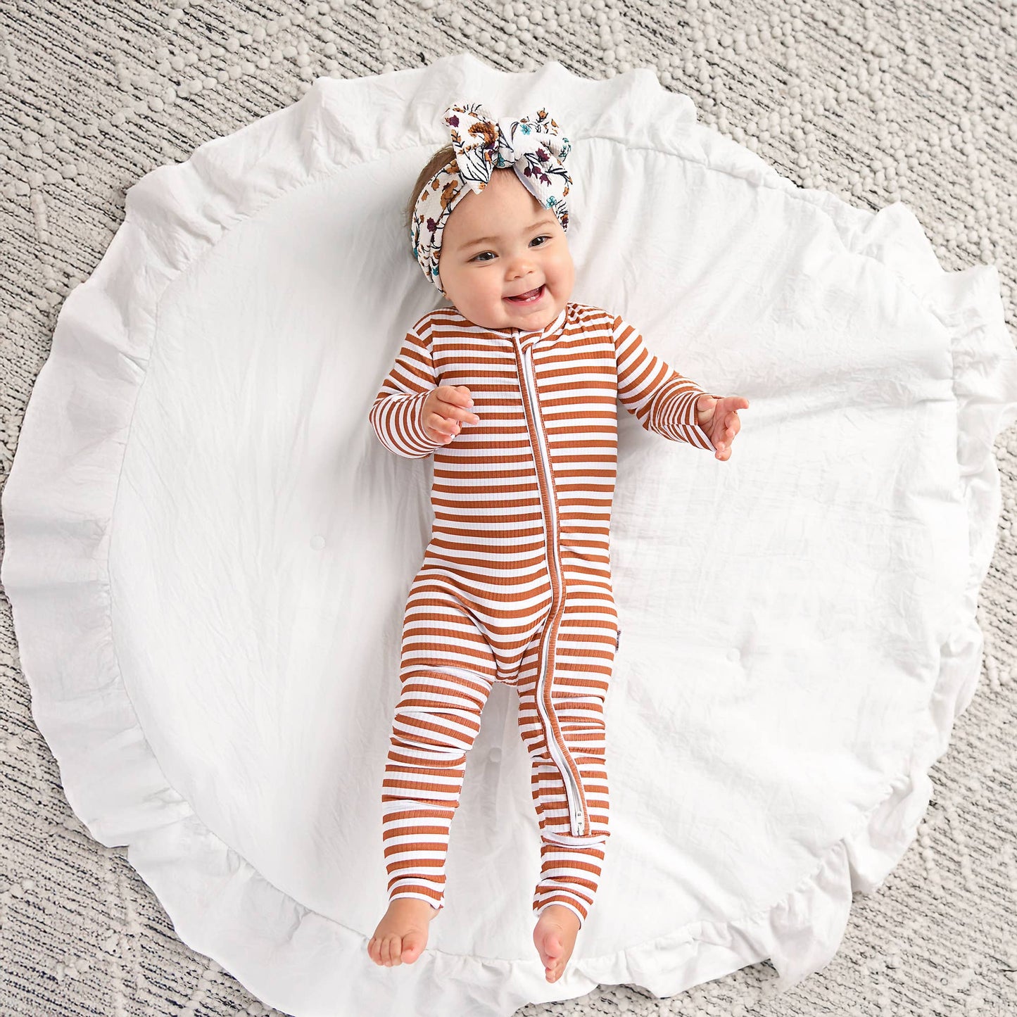 Chase Brown Ribbed ZIP