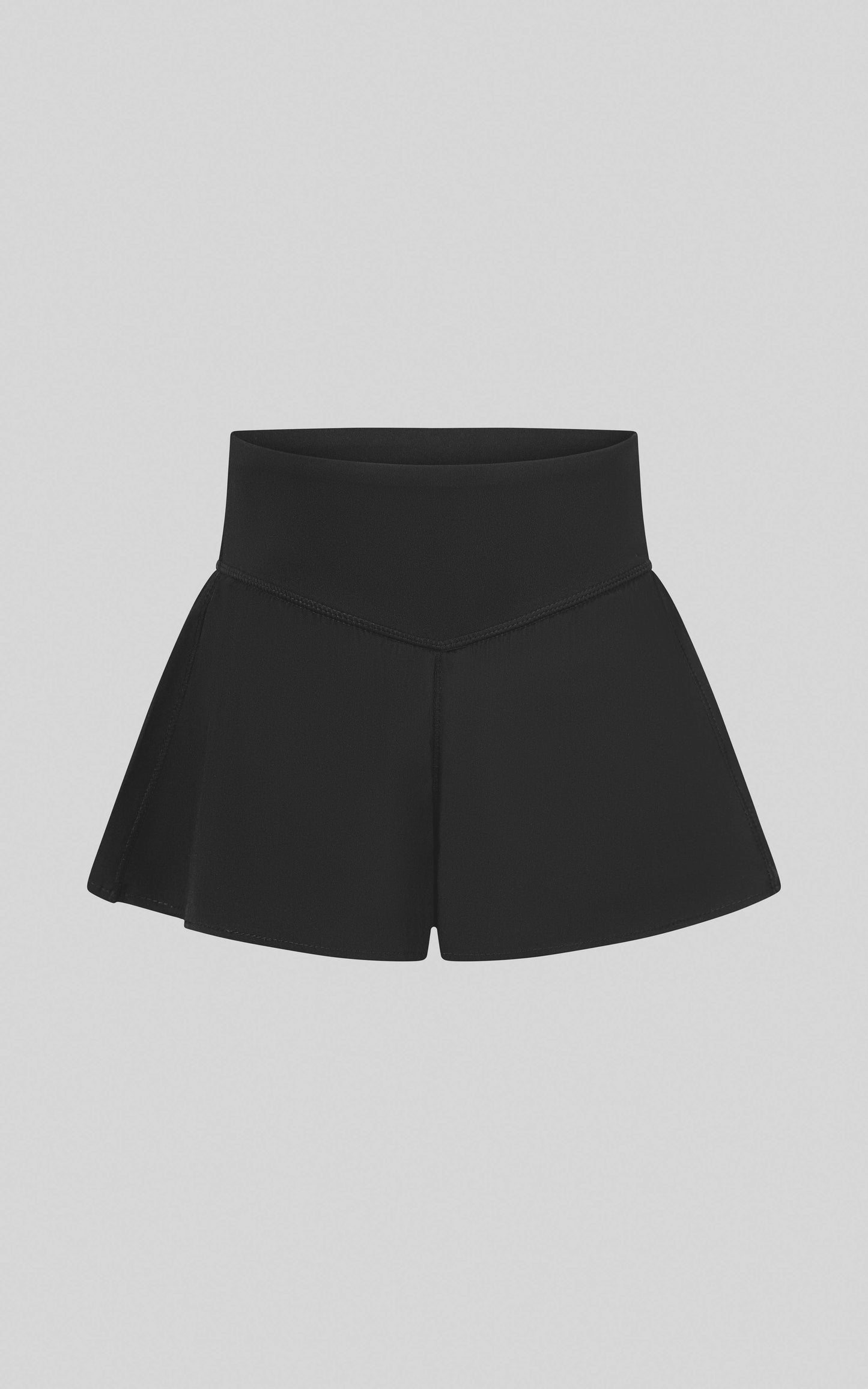 Little Girls Crossover and V front Shorts - 2 PC SET