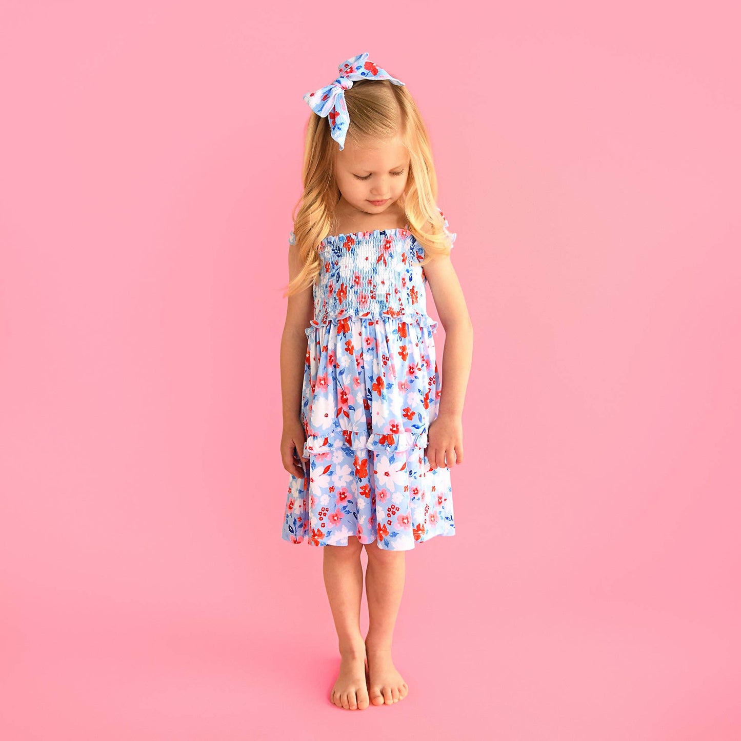 Betsy SMOCKED DRESS