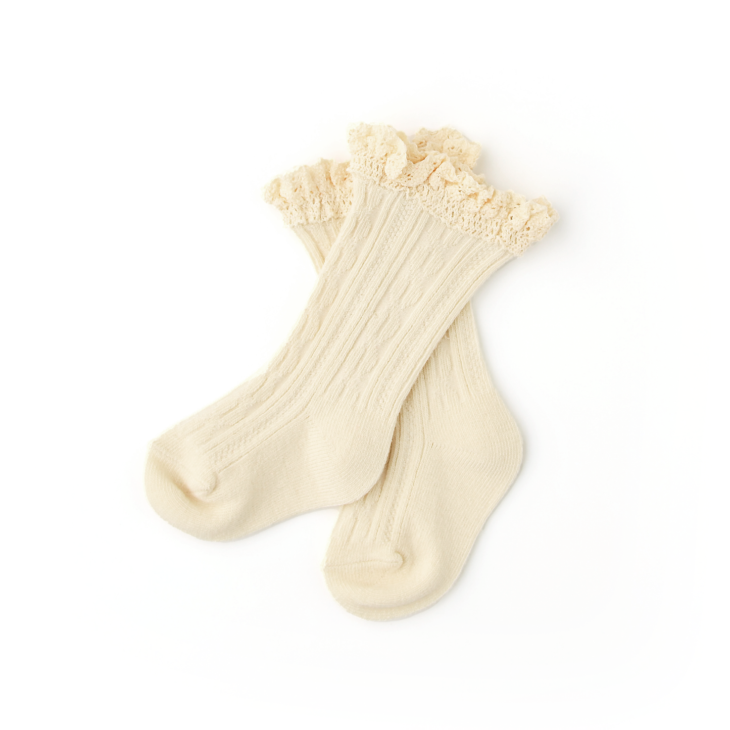 Sand Lace Socks