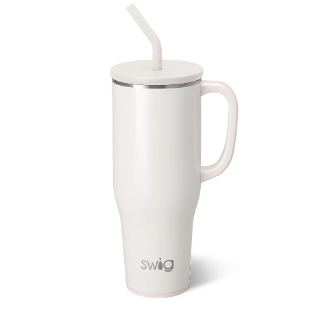 Swig 40oz Mega Mug in Shimmer Pearl