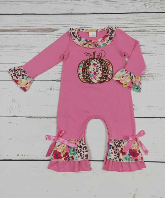 Pumpkin Appliqué Romper
