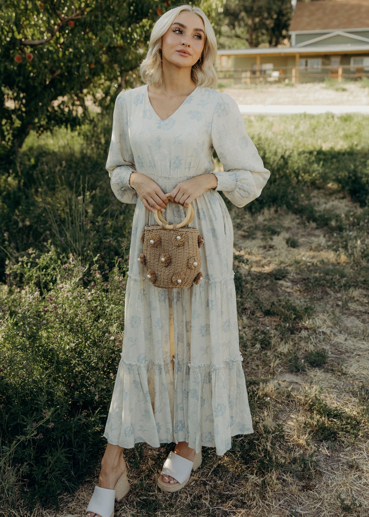 The Jacey in Heirloom Blue