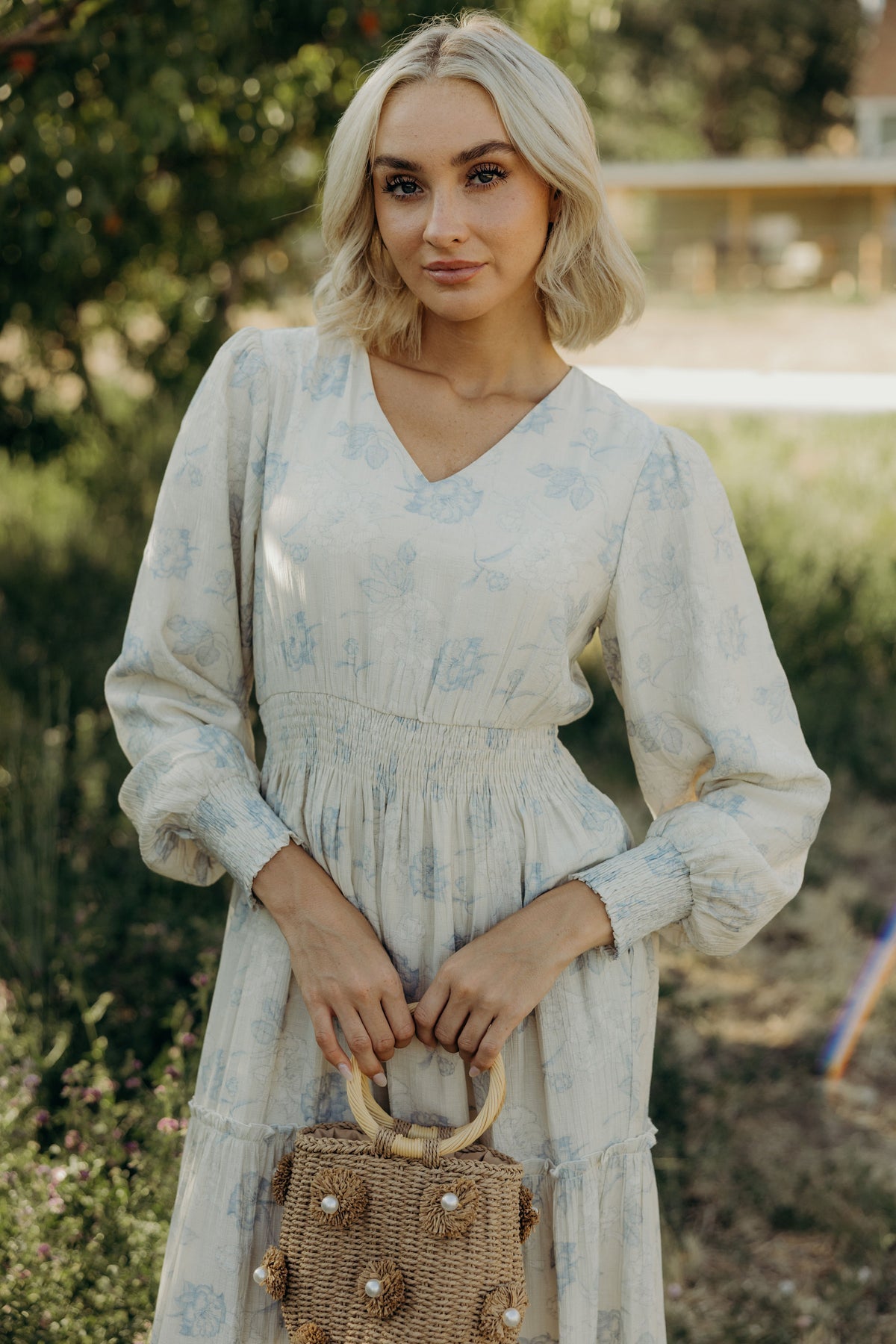 The Jacey in Heirloom Blue