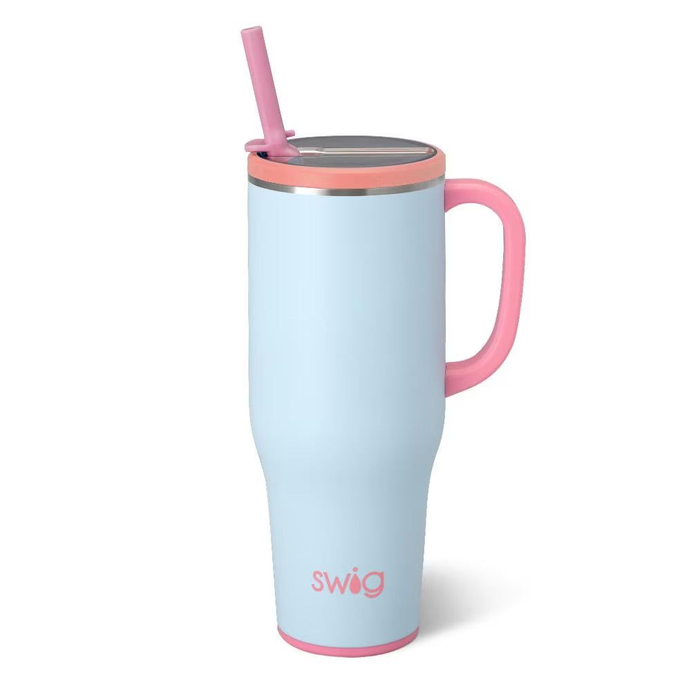 Swig 40oz Leakproof Mega Mug in Sea Breeze