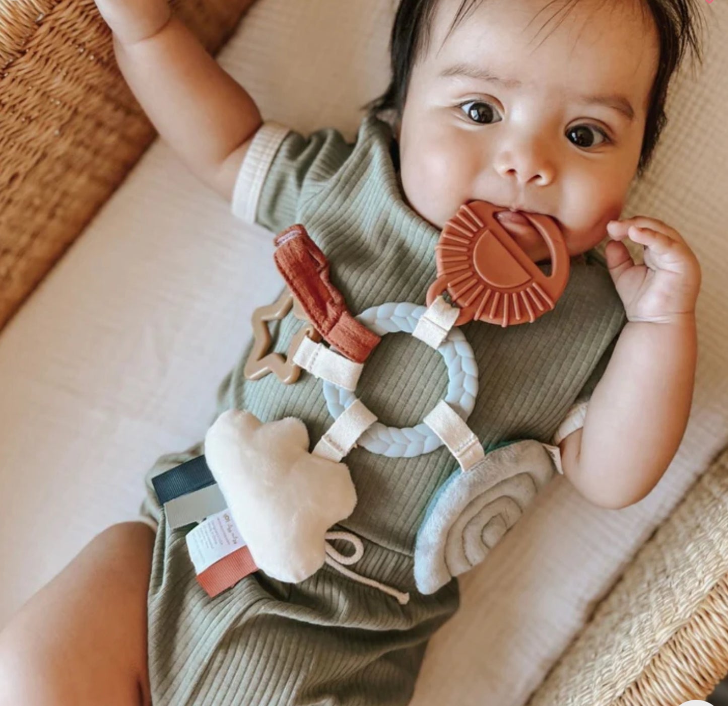 Itzy Ritzy Bitzy Busy Ring Teething Activity Toy