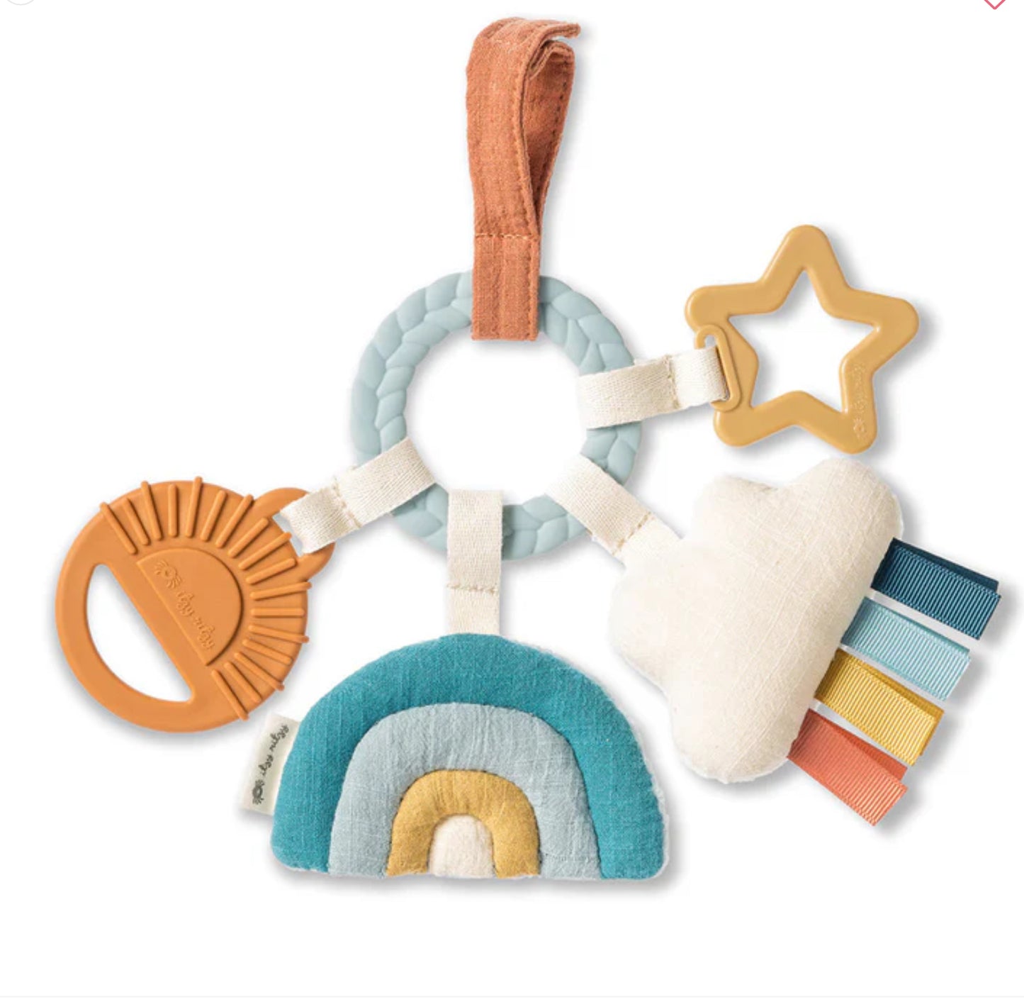 Itzy Ritzy Bitzy Busy Ring Teething Activity Toy