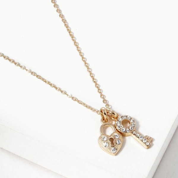 Lock & Key Necklace