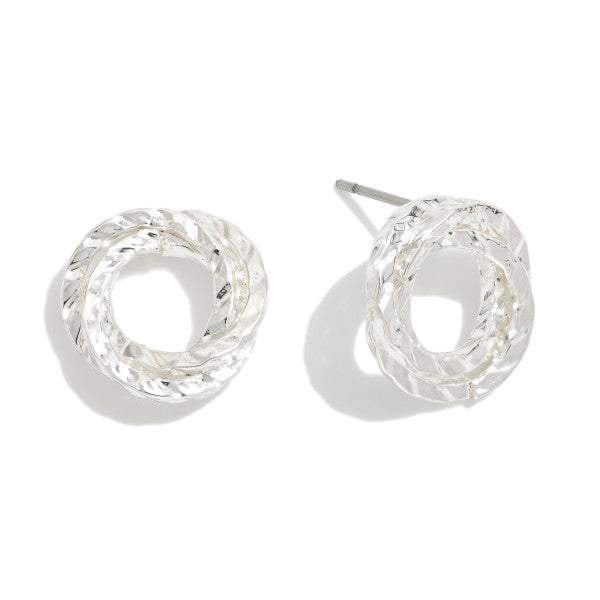 Twisted Stud Earrings