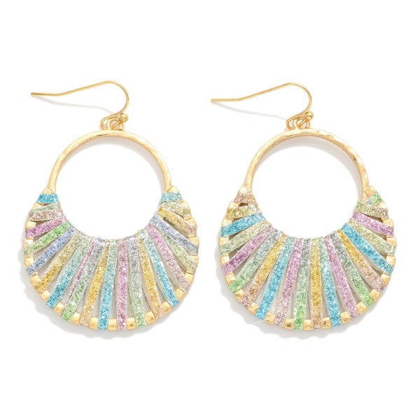 Pastel Fan Earrings