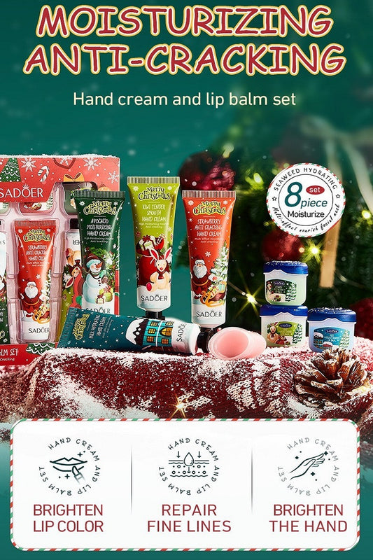 Hand Cream & Lip Balm Set