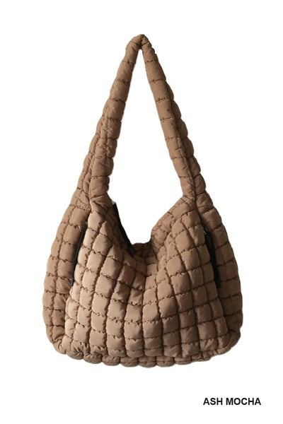 Oversized Quilted Bag