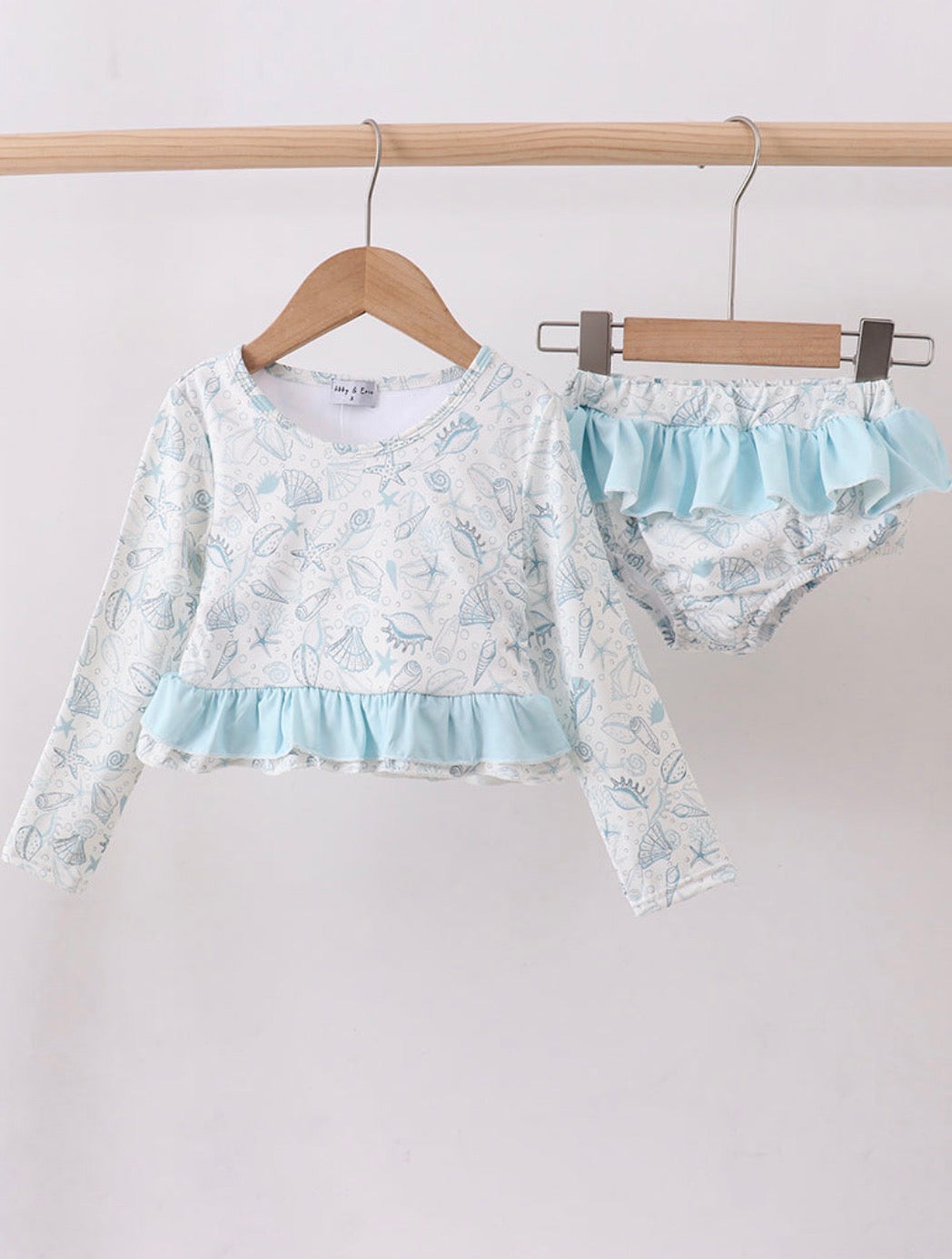 Sea Shell Ruffle 2Pc Swim